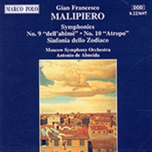 Malipiero Gian Francesco - Symphonies Nos. 9 & 10 in der Gruppe CD bei Bengans Skivbutik AB (2008926)