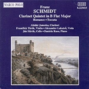 Schmidt Franz - Clarinet Quintet In B Flat in der Gruppe CD / Klassiskt bei Bengans Skivbutik AB (2009036)
