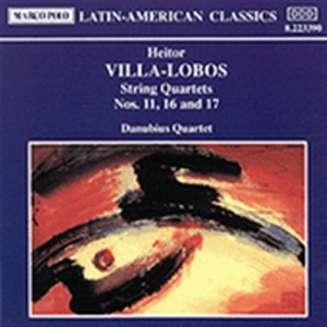 Villa Lobos Heitor - String Quartet 11 16 17 in der Gruppe CD bei Bengans Skivbutik AB (2009061)