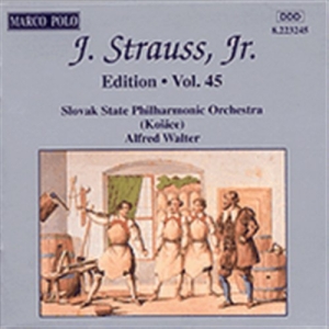 Strauss Ii Johann - Edition Vol. 45 in der Gruppe CD bei Bengans Skivbutik AB (2009075)