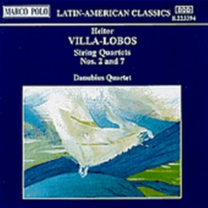 Villa Lobos Heitor - String Quartets Nos. 2 & 7 in der Gruppe CD bei Bengans Skivbutik AB (2009104)