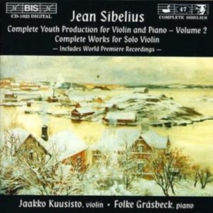 Sibelius Jean - Youth Production Vol1 in der Gruppe Externt_Lager / Naxoslager bei Bengans Skivbutik AB (2009144)