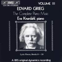 Grieg Edvard - Complete Piano Music Vol 3 in der Gruppe CD bei Bengans Skivbutik AB (2009165)