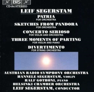 Segerstam Leif - Orchestral Works in der Gruppe CD bei Bengans Skivbutik AB (2009188)