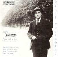 Skalkottas Nikos - Duos With Violin in der Gruppe CD bei Bengans Skivbutik AB (2009197)