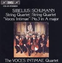 Sibelius Jean - String Quartet/Schumann in der Gruppe CD bei Bengans Skivbutik AB (2009221)