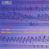 Bach Carl Philipp Emanuel - Complete Keyboard Concertos 13 in der Gruppe CD bei Bengans Skivbutik AB (2009247)