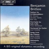 Britten Benjamin - Fanfare St.Edmondsbury in der Gruppe CD bei Bengans Skivbutik AB (2009251)