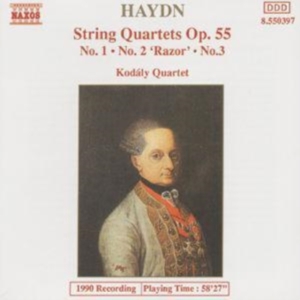 Haydn Joseph - String Quartets Op 55 1-3 in der Gruppe CD bei Bengans Skivbutik AB (2009310)