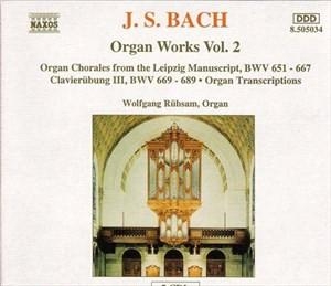 Bach Johann Sebastian - Orgelverk Vol 2 in der Gruppe CD bei Bengans Skivbutik AB (2009317)