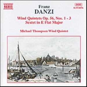 Danzi Franz - Wind Quintets Op. 56 1-3 in der Gruppe CD bei Bengans Skivbutik AB (2009352)