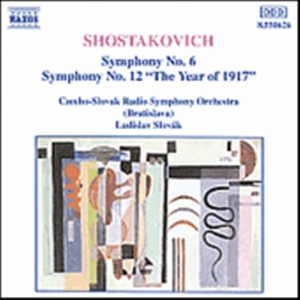 Shostakovich Dmitry - Symphonies 6 & 12 in der Gruppe CD bei Bengans Skivbutik AB (2009391)