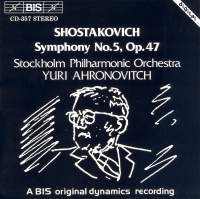 Shostakovich Dmitry - Symphony 5 in der Gruppe CD bei Bengans Skivbutik AB (2009392)