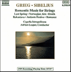 Grieg/Sibelius - Romantic Music For String in der Gruppe CD bei Bengans Skivbutik AB (2009415)