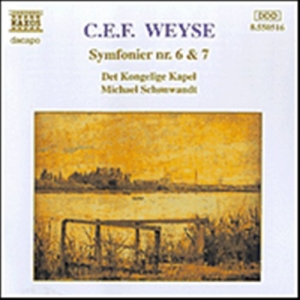 Weyse Christoph Ernst Friedri - Symfonier 5 & 7 in der Gruppe CD bei Bengans Skivbutik AB (2009416)