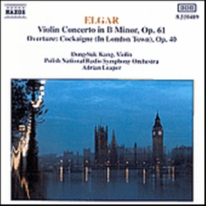 Elgar Edward - Violin Concerto in der Gruppe CD bei Bengans Skivbutik AB (2009430)