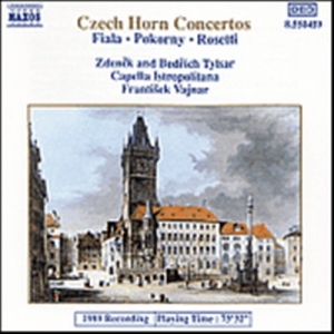 Various - Czech Horn Concertos in der Gruppe CD bei Bengans Skivbutik AB (2009446)