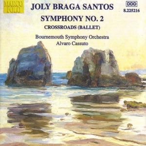 Braga-Santos Joly - Symphony 2 /Crossroads in der Gruppe CD bei Bengans Skivbutik AB (2009464)