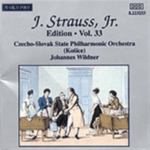 Strauss Ii Johann - Edition Vol. 33 in der Gruppe CD bei Bengans Skivbutik AB (2009479)