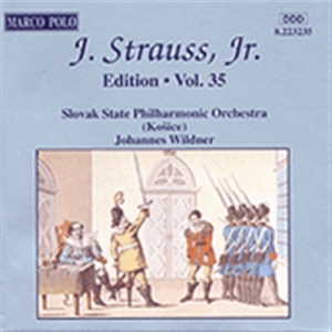 Strauss Ii Johann - Edition Vol. 35 in der Gruppe CD bei Bengans Skivbutik AB (2009503)