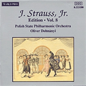 Strauss Ii Johann - Edition Vol. 8 in der Gruppe CD bei Bengans Skivbutik AB (2009513)