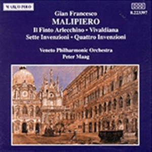 Malipiero Gian Francesco - Vivaldiana/Il Finto Arlecchino in der Gruppe CD bei Bengans Skivbutik AB (2009518)
