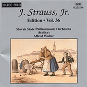 Strauss Ii Johann - Edition Vol. 36 in der Gruppe CD bei Bengans Skivbutik AB (2009533)