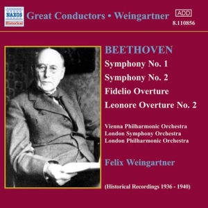 Beethoven Ludwig Van - Symphonies 1 & 2 in der Gruppe CD bei Bengans Skivbutik AB (2009552)