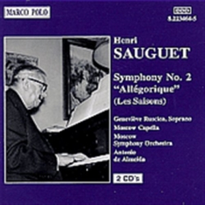 Sauget Henri - Symphony 2 in der Gruppe CD bei Bengans Skivbutik AB (2009559)