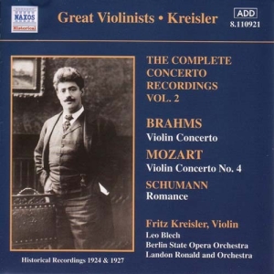 Mozart/Brahms/Schumann - Violin Concertos in der Gruppe CD bei Bengans Skivbutik AB (2009571)