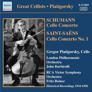 Schumann/Saint-Saens - Cello Concertos in der Gruppe CD bei Bengans Skivbutik AB (2009597)