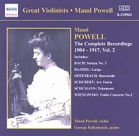 Various - Maud Powell Vol 2 in der Gruppe CD bei Bengans Skivbutik AB (2009606)