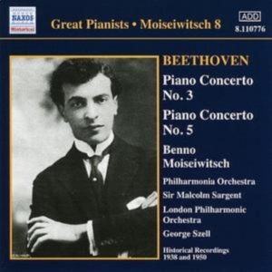 Beethoven Ludwig Van - Piano Concertos 3 & 5 /Moiseiw in der Gruppe CD bei Bengans Skivbutik AB (2009612)