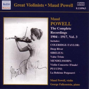 Various - Maud Powell Vol 3 in der Gruppe CD bei Bengans Skivbutik AB (2009618)