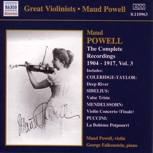 Various - Maud Powell Vol 3 in der Gruppe CD / Bestseller bei Bengans Skivbutik AB (2009618)