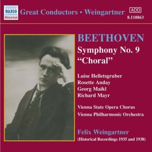 Beethoven Ludwig Van - Symphony 9 in der Gruppe CD bei Bengans Skivbutik AB (2009626)