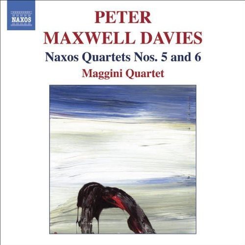 Maxwell Davies - Naxos Quartets Nos. 5 And 6 in der Gruppe CD / Klassiskt bei Bengans Skivbutik AB (2009687)