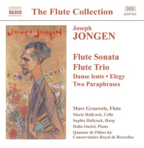 Jongen Joseph - Flute Sonatas in der Gruppe CD bei Bengans Skivbutik AB (2009734)