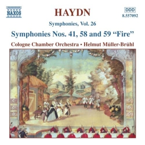 Haydn Joseph - Symphonies 41, 58 & 59 in der Gruppe CD bei Bengans Skivbutik AB (2009737)