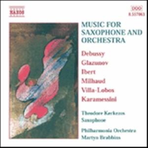 Various - Saxophone And Orchestral Music in der Gruppe CD bei Bengans Skivbutik AB (2009756)