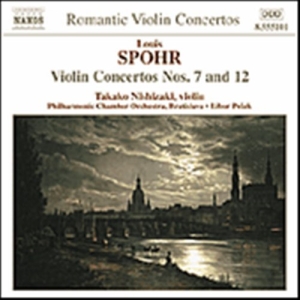 Spohr Louis - Violin Concertos 7 & 12 in der Gruppe CD bei Bengans Skivbutik AB (2009792)