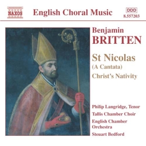 Britten Benjamin - St Nicolas in der Gruppe CD bei Bengans Skivbutik AB (2009797)