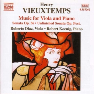 Vieuxtemps Henry - Music For Viola & Piano in der Gruppe CD bei Bengans Skivbutik AB (2009804)