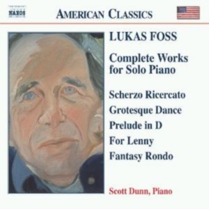Foss Lukas - Piano Music in der Gruppe CD bei Bengans Skivbutik AB (2009807)