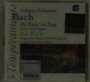 Bach Johann Sebastian - Kunst Der Fuge in der Gruppe CD bei Bengans Skivbutik AB (2009900)