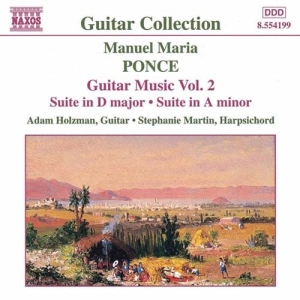 Ponce Manuel - Guitar Music Vol 2 in der Gruppe CD bei Bengans Skivbutik AB (2009973)