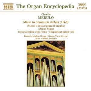 Merulo Claudio - Organ Mass in der Gruppe CD bei Bengans Skivbutik AB (2009976)