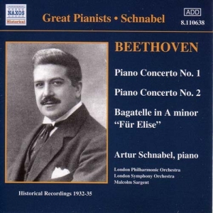 Beethoven Ludwig Van - Piano Concertos 1 & 2 in der Gruppe CD bei Bengans Skivbutik AB (2009981)