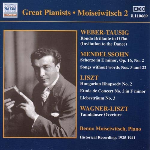 Various - Moiseiwitsch 2 in der Gruppe CD / Bestseller bei Bengans Skivbutik AB (2009992)