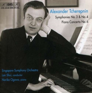 Tcherepnin Nikolay - Symphony 3 4 /Piano Conc 6 in der Gruppe CD bei Bengans Skivbutik AB (2010106)